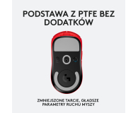 LOGITECH G Pro X Superlight 910-006784 czerwona - 1080188 - zdjęcie 11